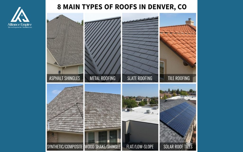 Overview 8 main types of roofs in Denver