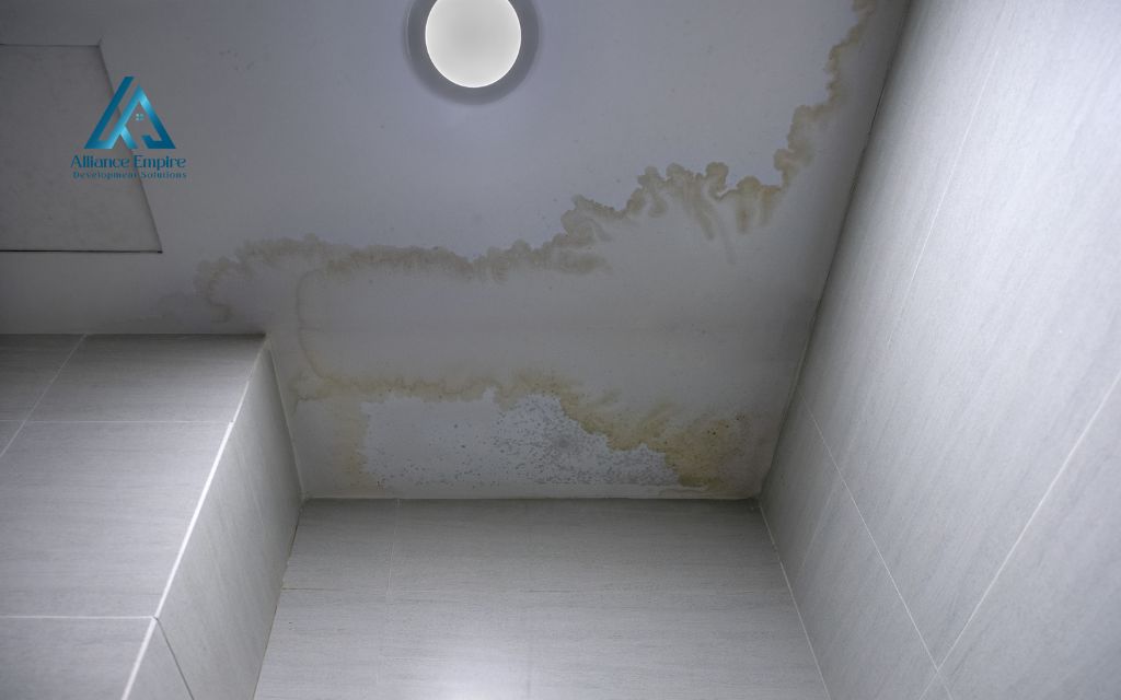How serious is ceiling damage from leaking roof?