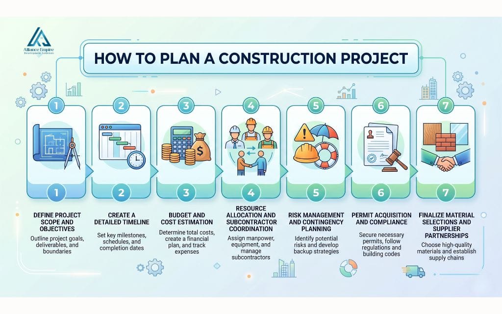 How to plan a construction project