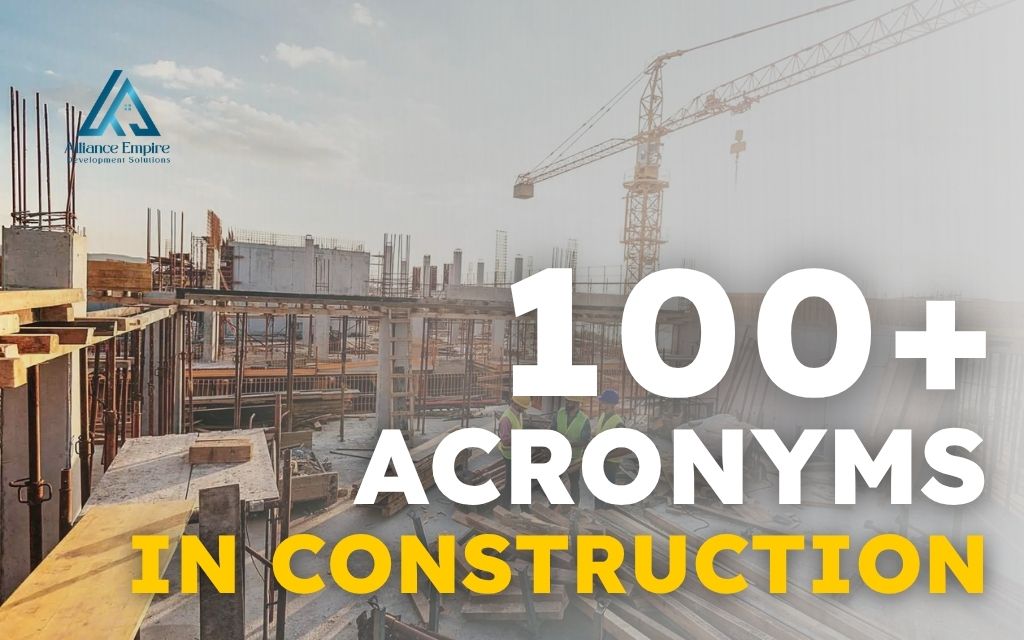 Acronyms in construction