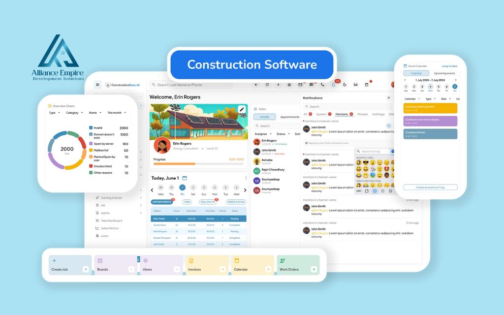 Construction management software: Core features to look for in construction software
