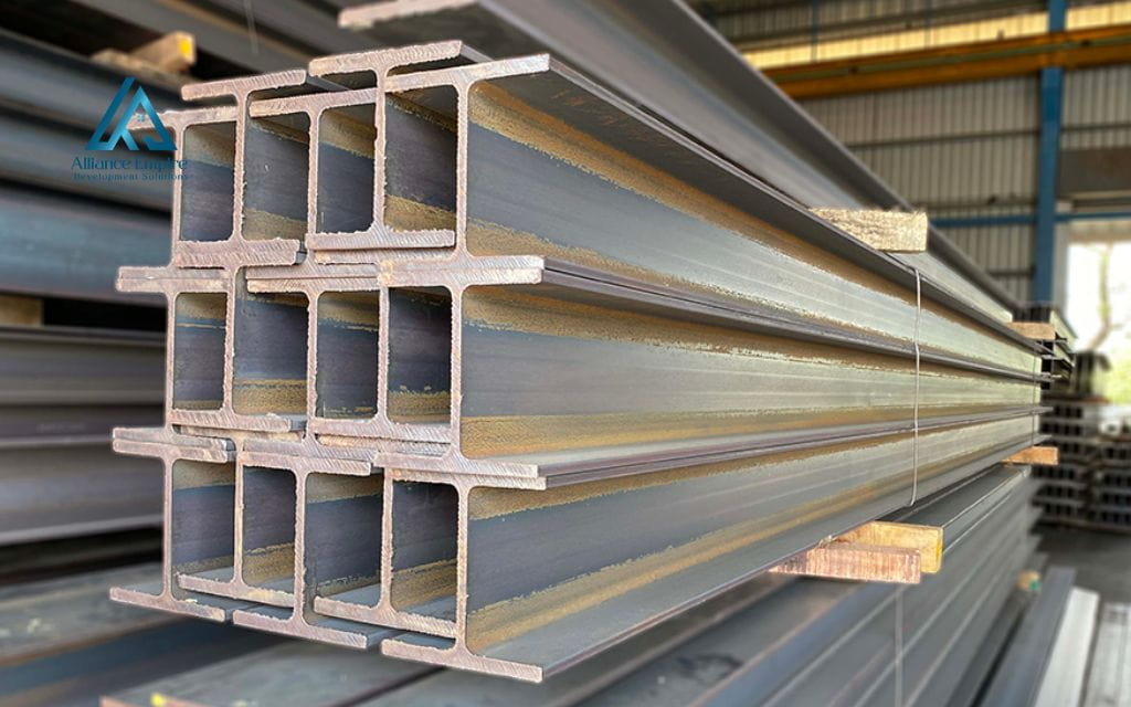 Construction beam: I-beam (Universal beam)