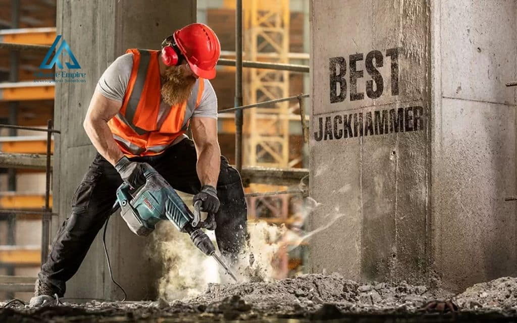 Building construction equipment names: Jackhammer
