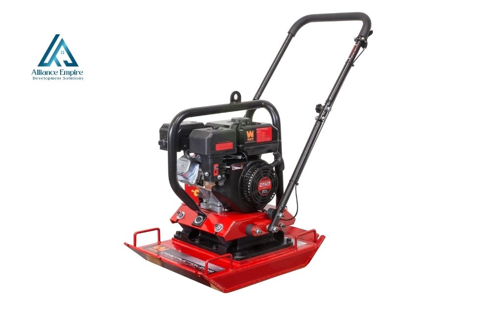 Building construction equipment names: Plate compactor