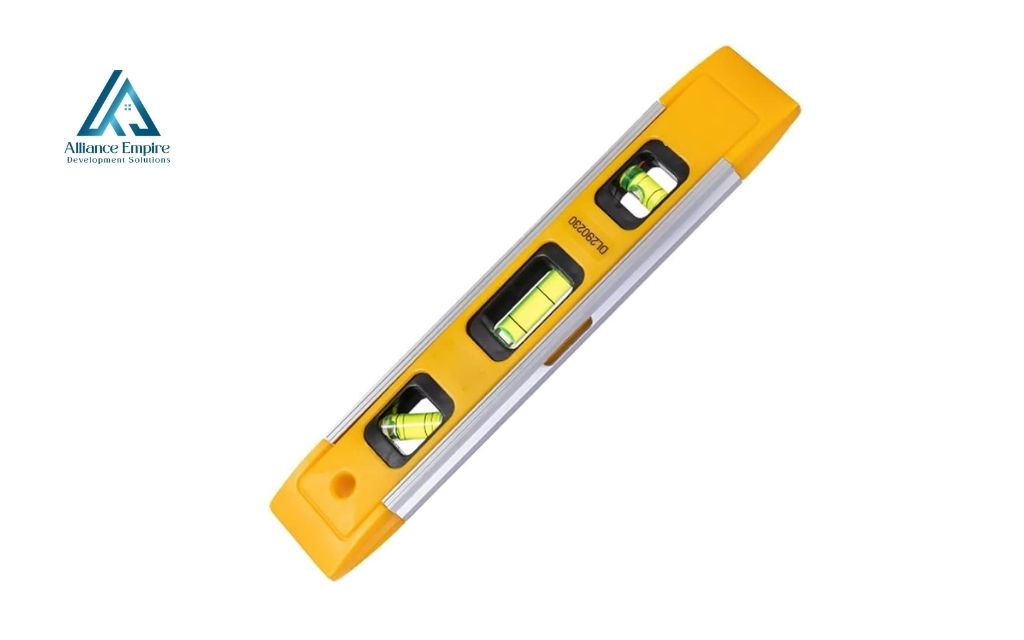 Building construction equipment names: Spirit level
