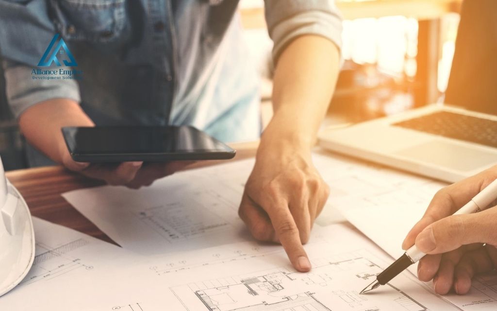 What is construction layout
