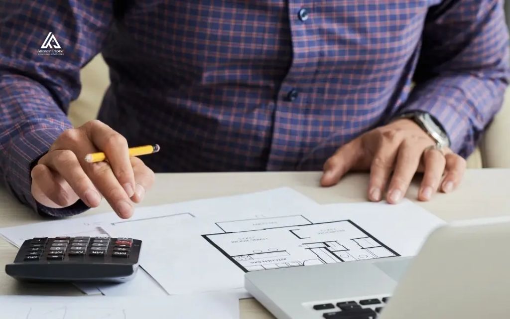 Commercial construction cost: Cost breakdown by construction phase
