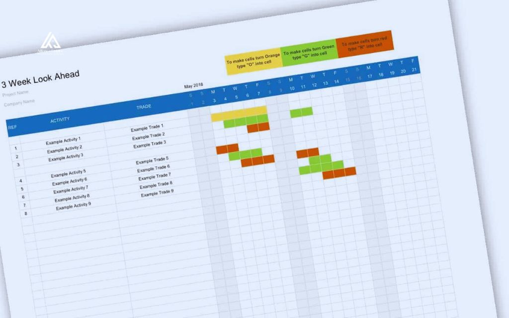 look ahead schedule