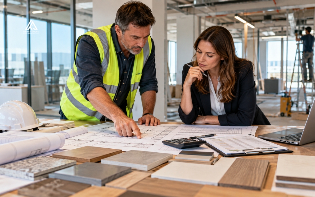 Building an office building costs vary with scope, systems, finishes, and conditions