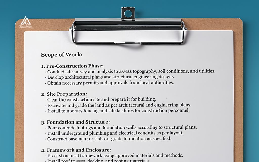 scope of work construction: What is a construction scope of work?